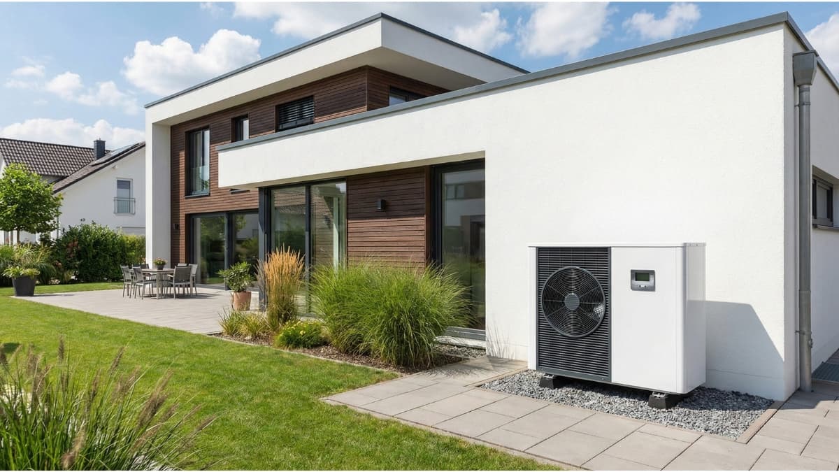 Verschiedene Wärmepumpen-Systeme im Einsatz